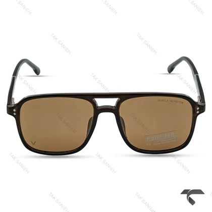 عینک آفتابی جنتل مانستر RE2582-2 پلاریزه قهوه ای GentleMonster-10143-U