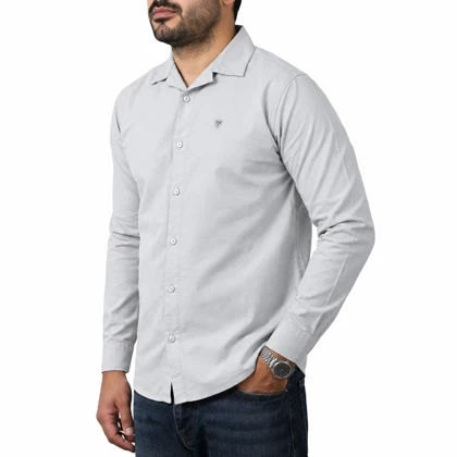 پیراهن کتان نازک یقه انگلیسی مدل 6104933