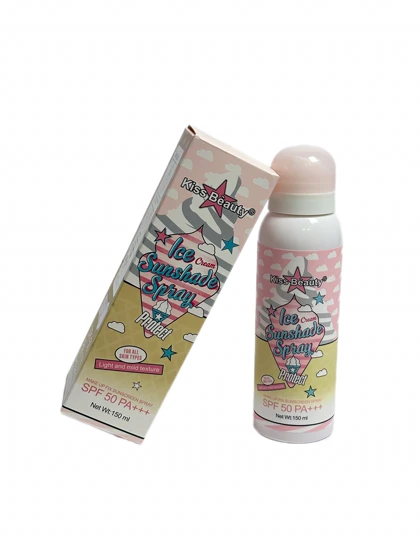 اسپری ضد آفتاب کیس بیوتی مدل Ice Cream با SPF50 مناسب انواع پوست