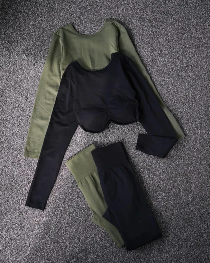 ست نیم‌تنه و لگ ارکیده