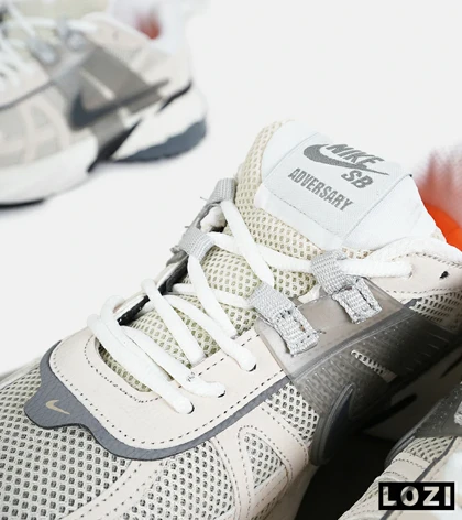کفش کتانی مردانه و زنانه کرم طوسی Nike cushlon