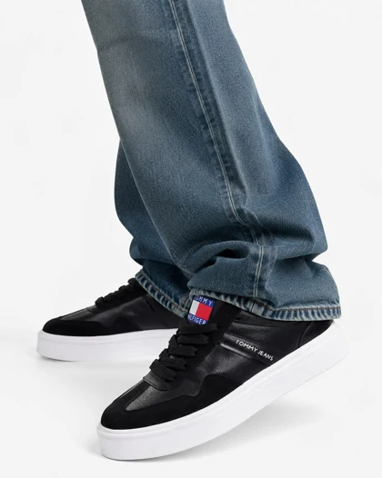 کفش کتانی مردانه مدل ونس تامی هیلفیگر مشکی Tommy Hilfiger