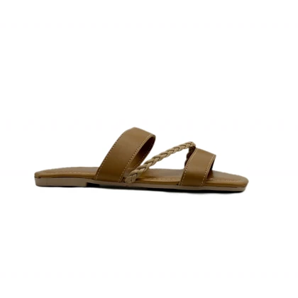 کفش صندل زنانه مدل sandal - 0020_Cognac