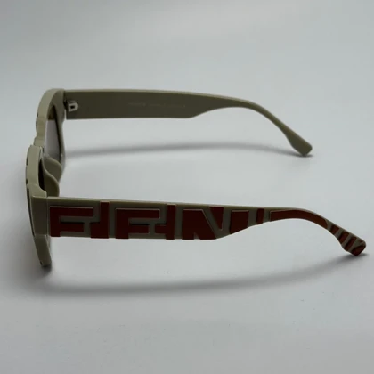 عینک آفتابی فندی FENDI نسکافه ای کد 23087 - کیفیت مستر - لیمیتد ادیشن