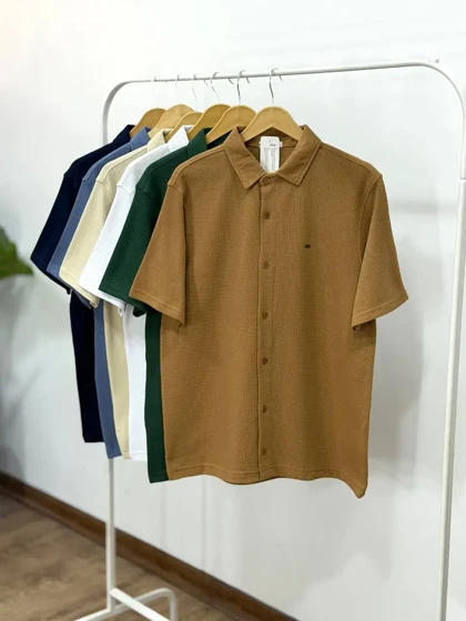 پیراهن مردانه جلو دکمه سپنتا