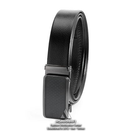 کمربند چرمی ریلی Leather Ratchet Belt BL103