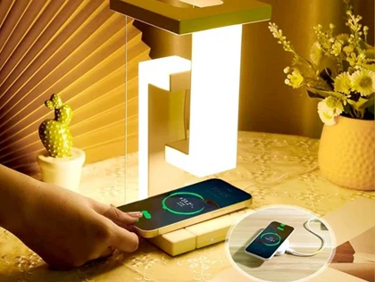 چراغ خواب و شارژ بی سیم 10 وات Wireless Charger