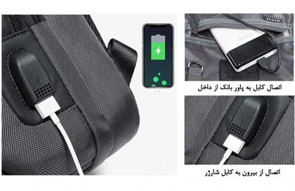 کیف کراس بادی اورجینال بنج BANGE مدل 7086
