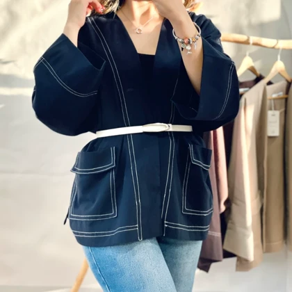 کت لینن نارنگ اور سایز