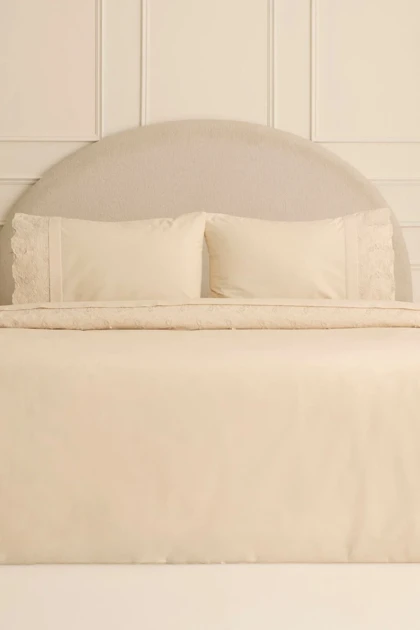 سرویس روتختی دو نفره Karaca Home مدل Luciana 100٪ پنبه - بژ
