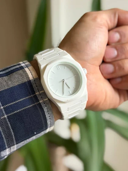 ساعت مچی فول بلک carbon-new