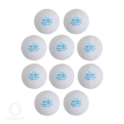 توپ پینگ پنگ 2 ستاره DOUBLE FISH مدل V40