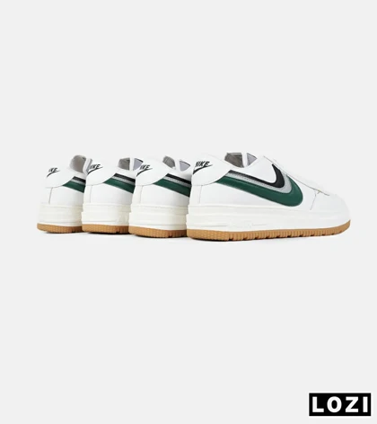 کفش مردانه و زنانه سفید سبز مشکی NIKE AirForce 3Pips مدل 7424