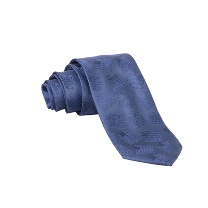 ست کراوات و پوشت جیبی سورمه ای 9896