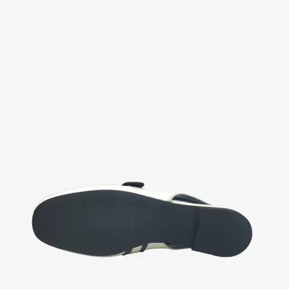 کفش فلت زنانه چرم طبیعی مونو mono مدل J0163