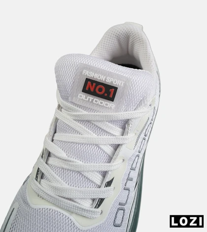کفش کتانی سفید سبز مردانه و زنانه Salomon OutDoor مدل 8925
