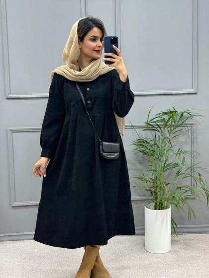 پیراهن مانتویی لیدیا