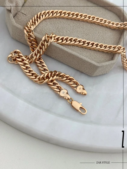 گردنبند کارتیه دوبل 7 میل