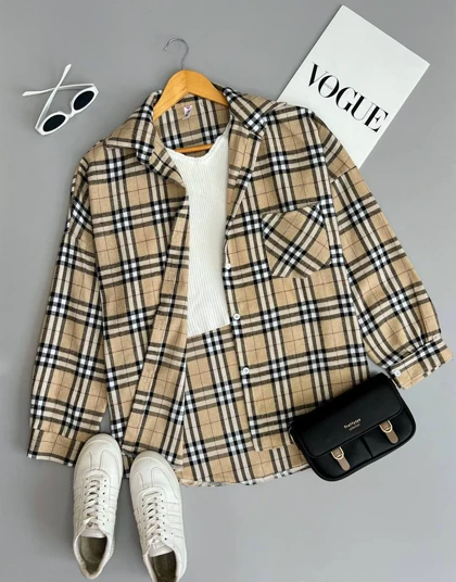 شومیز مانتویی نخ کشمیر کد 2983