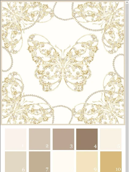 روسری ابریشم کاپرا