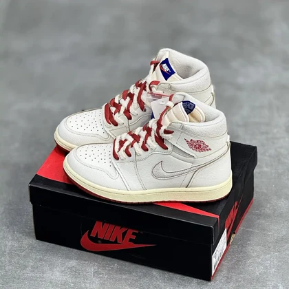 کفش نایک ایر جردن وان ساق‌دار دوبندی Nike Air Jordan 1 High Double Lace