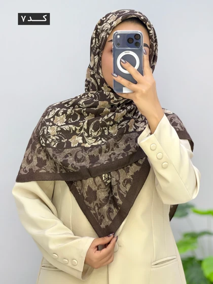 روسری نخی ماناژ کد 101923