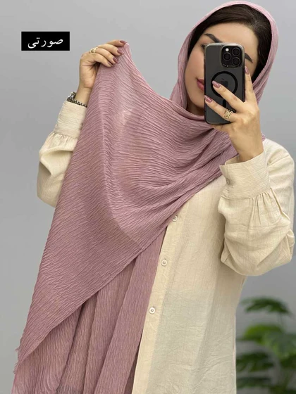 شال پلیسه چیگل کد 11026