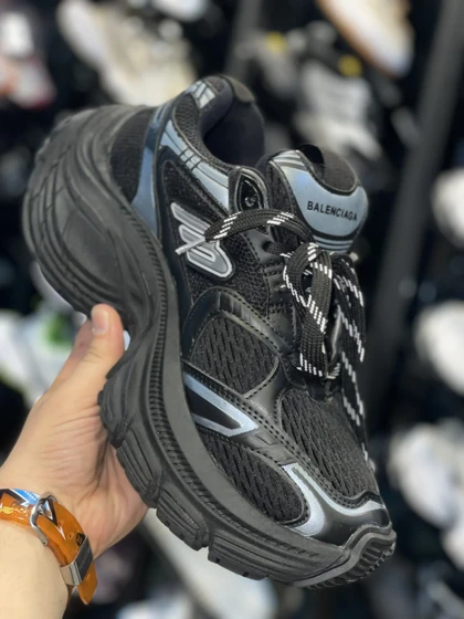 کفش کتانی BALENCIAGA 10XL مشکی طوسی