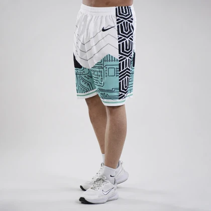 ست رکابی و شلوارک بسکتبالی لیکرز مدل Nike-DRI FIT-5B069 سفید آبی