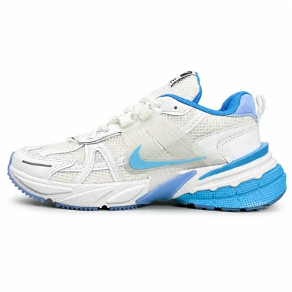 کفش کتانی زنانه نایکی v2k سفید آبی Nike V2k