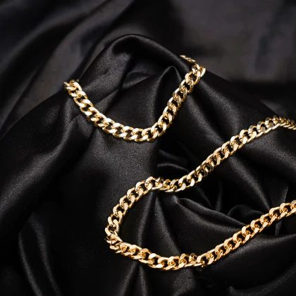 نیم ست Cartier مردانه طلایی مدل Zoris