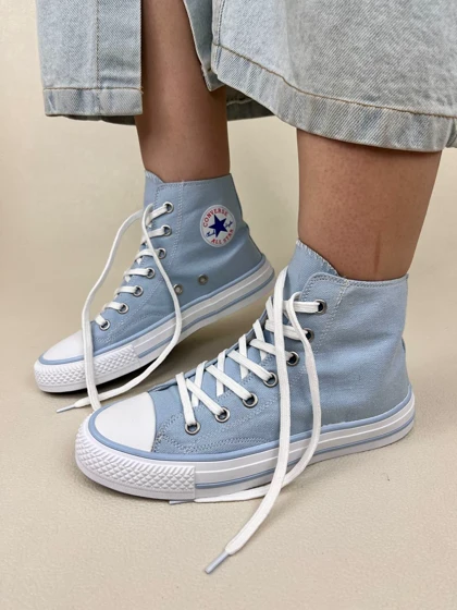 ونس زنانه ساق‌دار الستار Converse ALL STAR کد 651