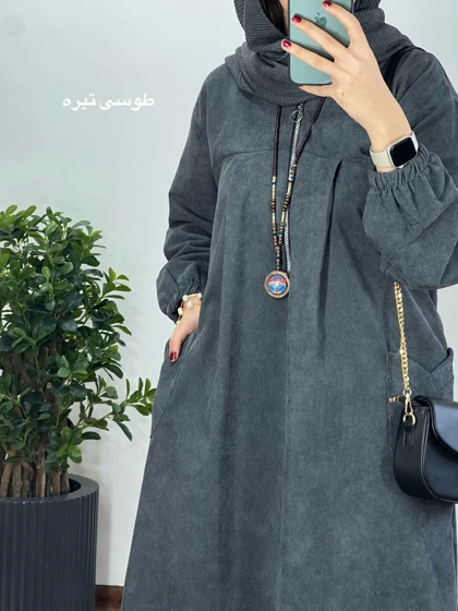 پیراهن مانتویی سارگل