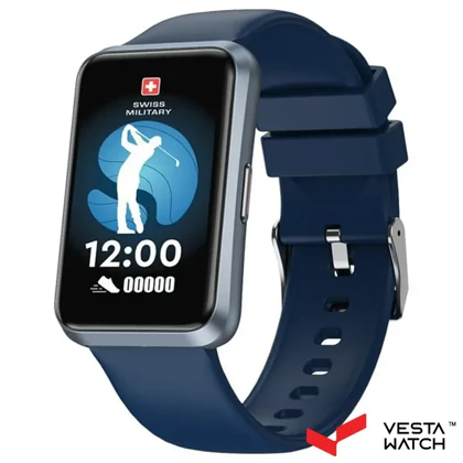 ساعت مچی هوشمند سوئیس میلیتاری SWISS MILITARY مدل SM-BAND-RHINE2-BLUFSIS