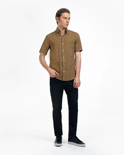 پیراهن مردانه آستین کوتاه کد 1852