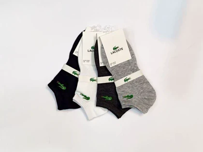 جوراب مچی مردانه لاگوست پک 4 عددی