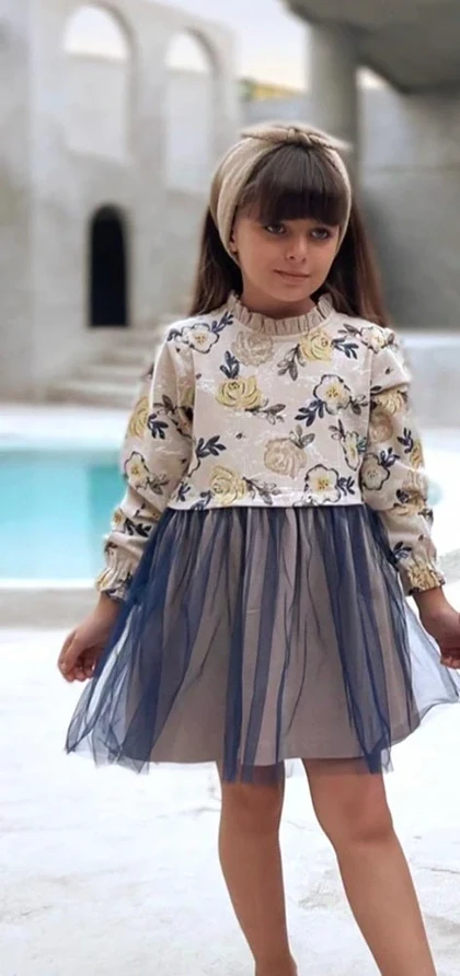 پیراهن دخترانه ملورینا Melorina کد 9118