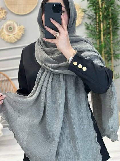 0251-شال حاشیه موجی