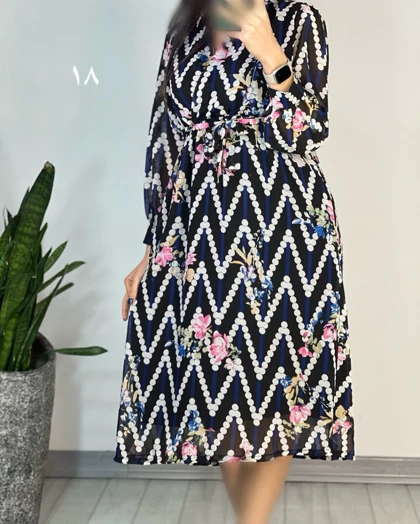 پیراهن حریر میدی41