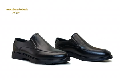 کفش مردانه رسمی اداری مجلسی چرم طبیعی si136