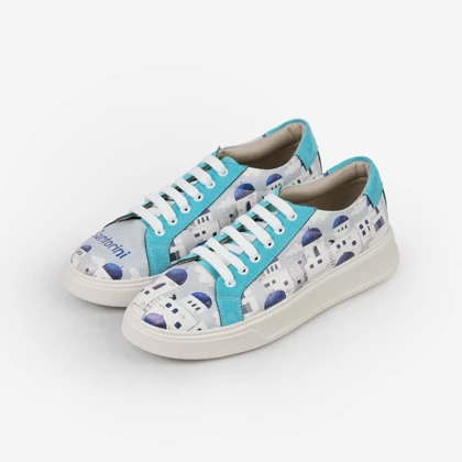 کفش زنانه دندی طرح سانتورینی