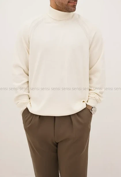 بلوز بافت یقه اسکی مردانه کد20000040