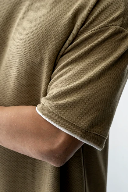 تیشرت آستین کوتاه ژاکارد جودونی مردانه