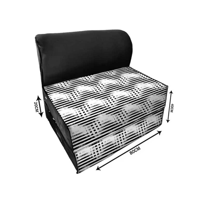 کاناپه تخت شو یک نفره مینیمال زیگزاگ مدل M1041