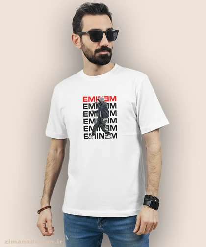 تیشرت مردانه و زنانه طرح امینم کد 934