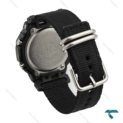 ساعت مردانه GM-2100 بند برزنت فول مشکی Casio-7323-G