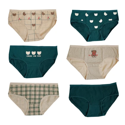 شورت زنانه مدل نخی بسته 6 عددی