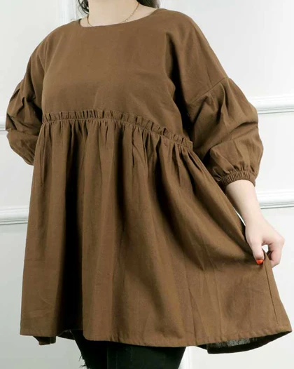 شومیز عروسکی لینن 6791