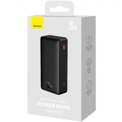 پاور بانک 30000 تایپ سی و یو اس بی 20 وات بیسوس PPQD090102 PPAP30