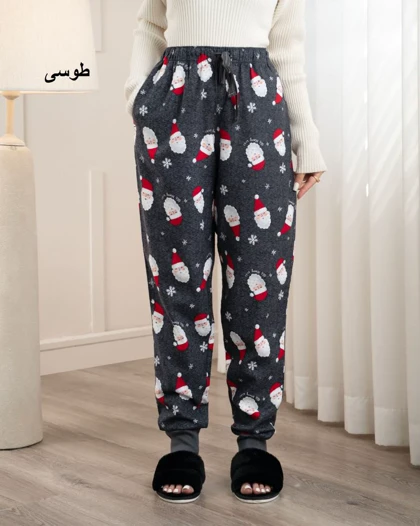 شلوار راحتی بابانوئل کد 30895